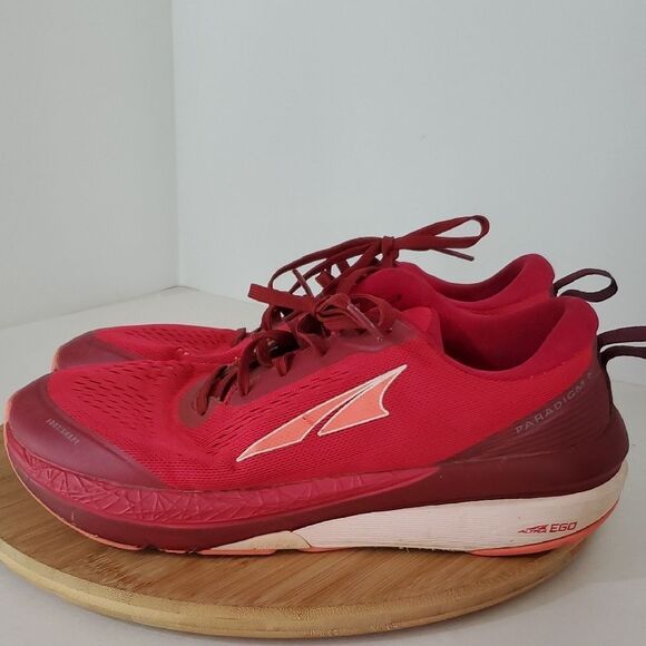 Altra Paradigm 5 Women's Red Athletic Shoes Zero-Drop Wide Toe Box Size 11 - Picture 4 of 10